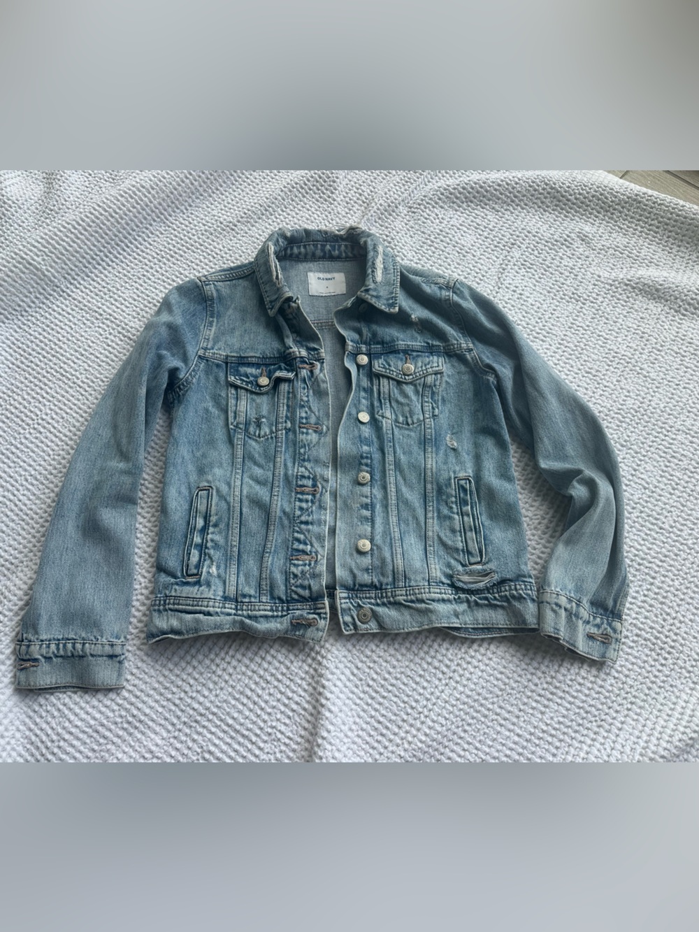 Old Navy Light Wash Denim Jacket size small